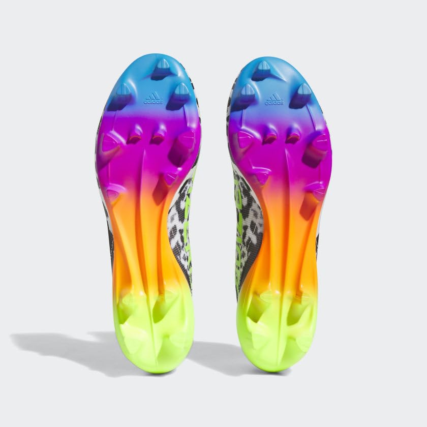 adidas Mens Adizero 40 Mismatch Football Sneakers Shoes - White3