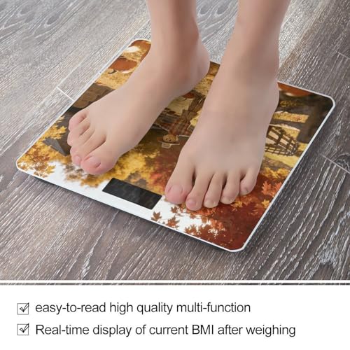 Báscula digital para baño con plataforma de vidrio templado miniatura 5