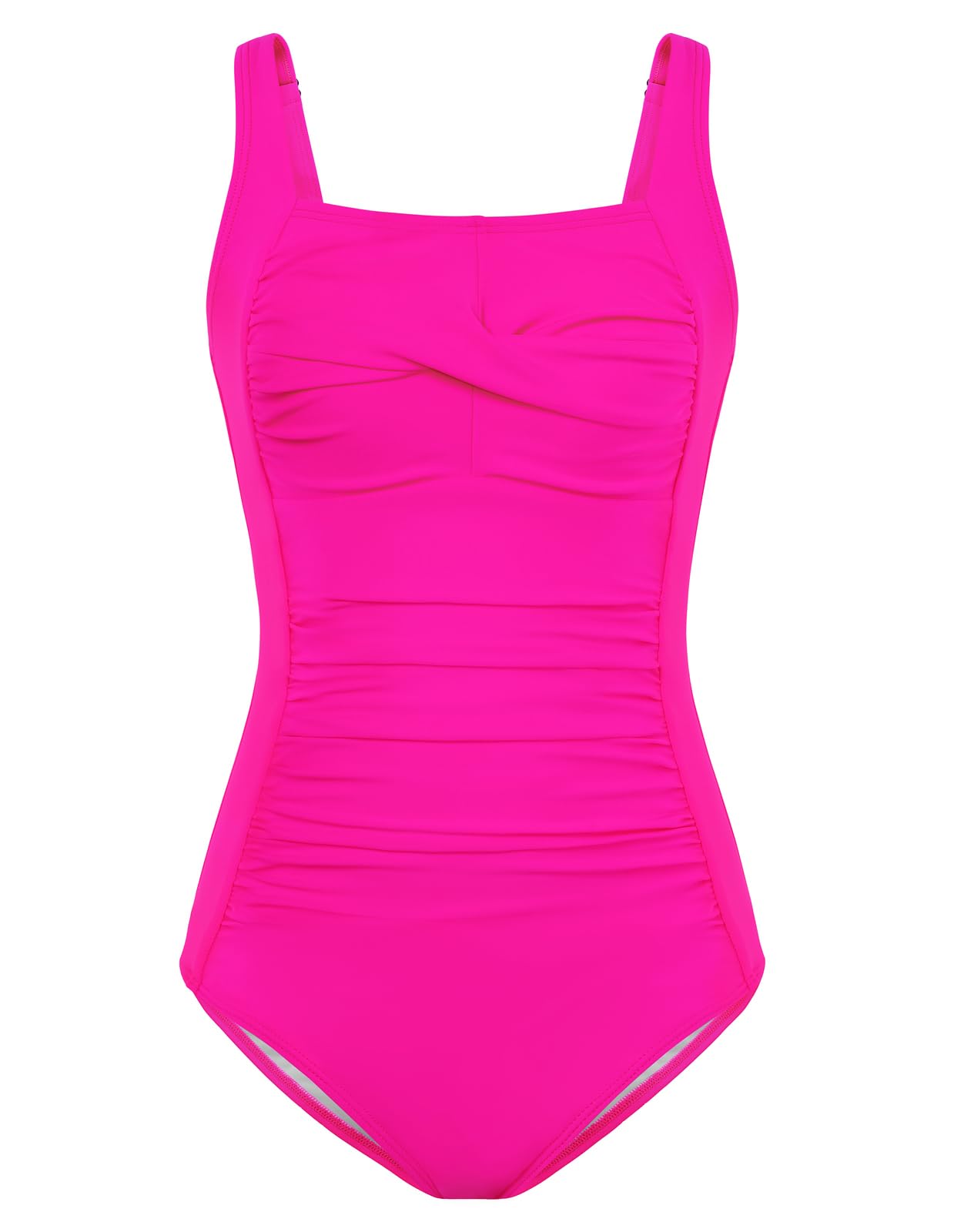GRACE KARIN Badeanzug Mädchen Sommer, Einteiler Schwimmanzug Kinder Einfarbig, Strand Sport Badebekleidung Mädchen