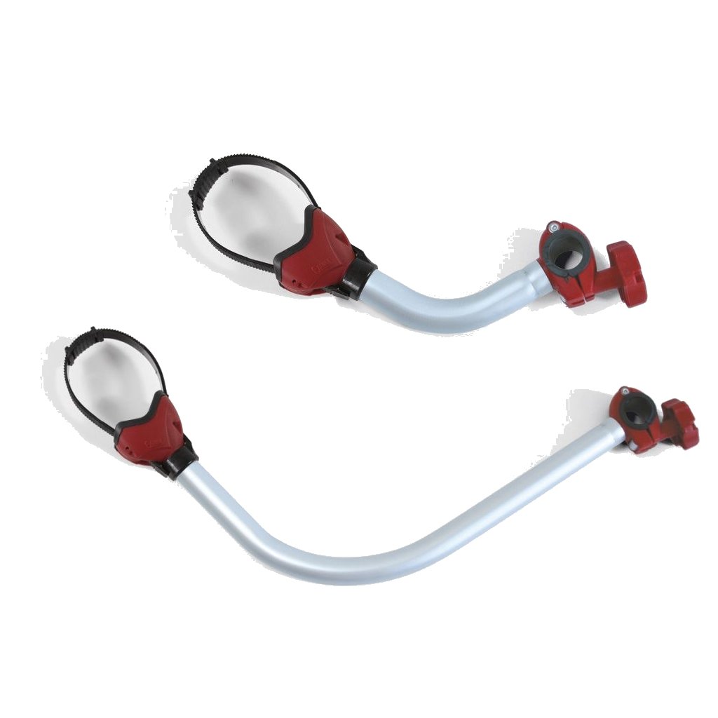 Fiamma Bike Block Pro 2 e 4 – Rosso – Set di supporto per bicicletta