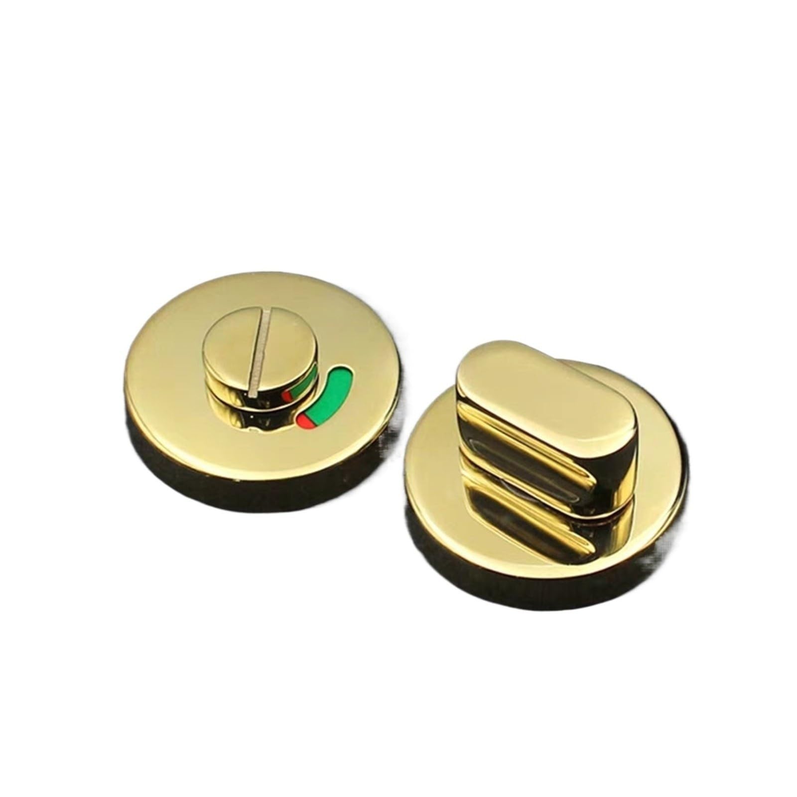 Tytuł Amazon (≤75 znaków, ang.): Pokrętło zamka drzwi toalety ze stali nierdzewnej Osprzęt do obracania kciukiem(Shiny gold)