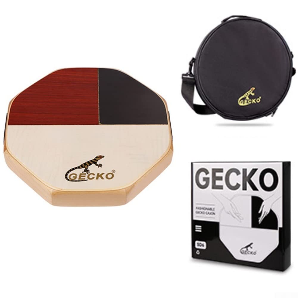 Cajón tambor de mano, cajón portátil y compacto con bolsa de transporte, instrumento de percusión para viajes, camping