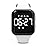 Focwony Non-Bluetooth Led Fitness Tracker Watch,Digital Pedometer Watch,with Step Counting/Distance/Calories/Stopwatch/Alarm Clock, Great Gift for Kids Teens Girls Boys Xmas (Square - White)