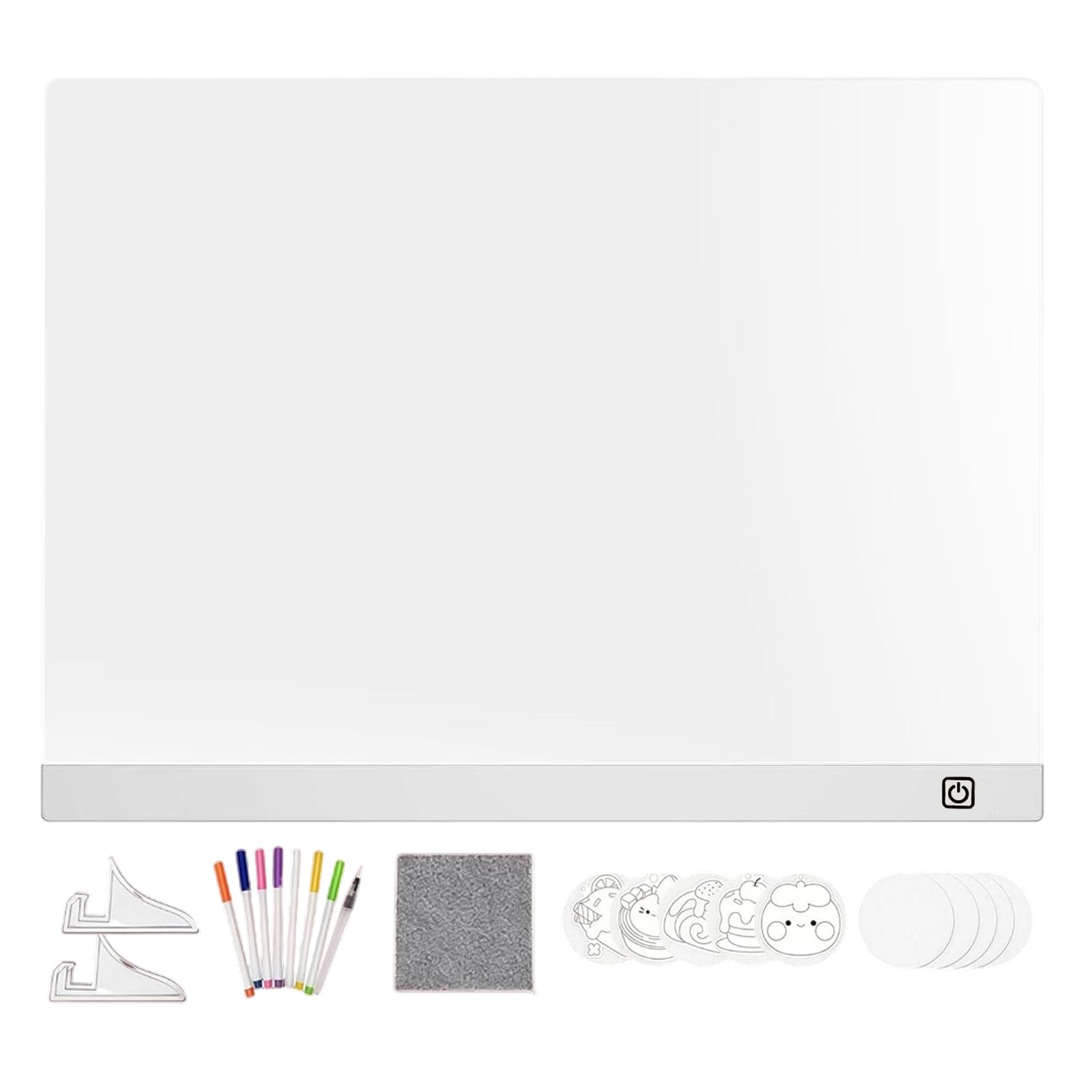 Tableau LED de dessin multicolore et tableau lumineux pour écrire des croquis - 8