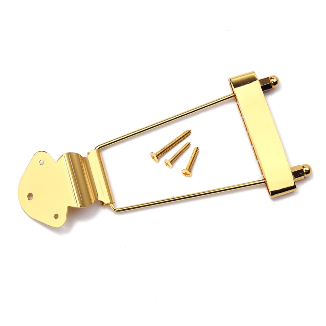 QUMIIRITY Guitar Vibrato Tailpiece Acoustic Guitar Accessories Metal Tailpiece Set