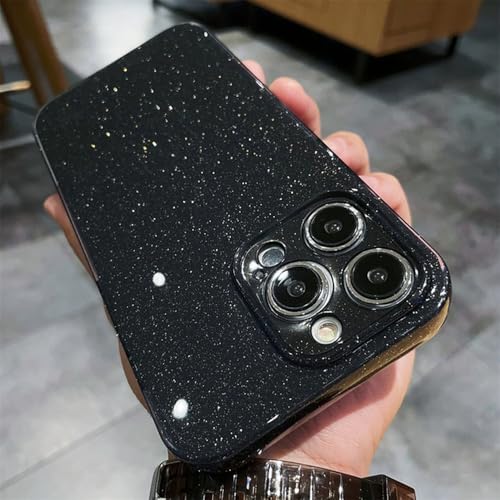 Coque silicone souple antichoc de luxe pour iPhone 12 Pro noire