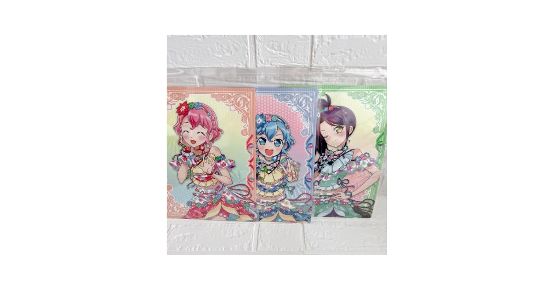 プリパラ　トライアングル　カフェ　じゅのん　A4サイズハードブロマイド アイドルランドプリパラ × Chugai Grace Cafe | Chugai Grace
