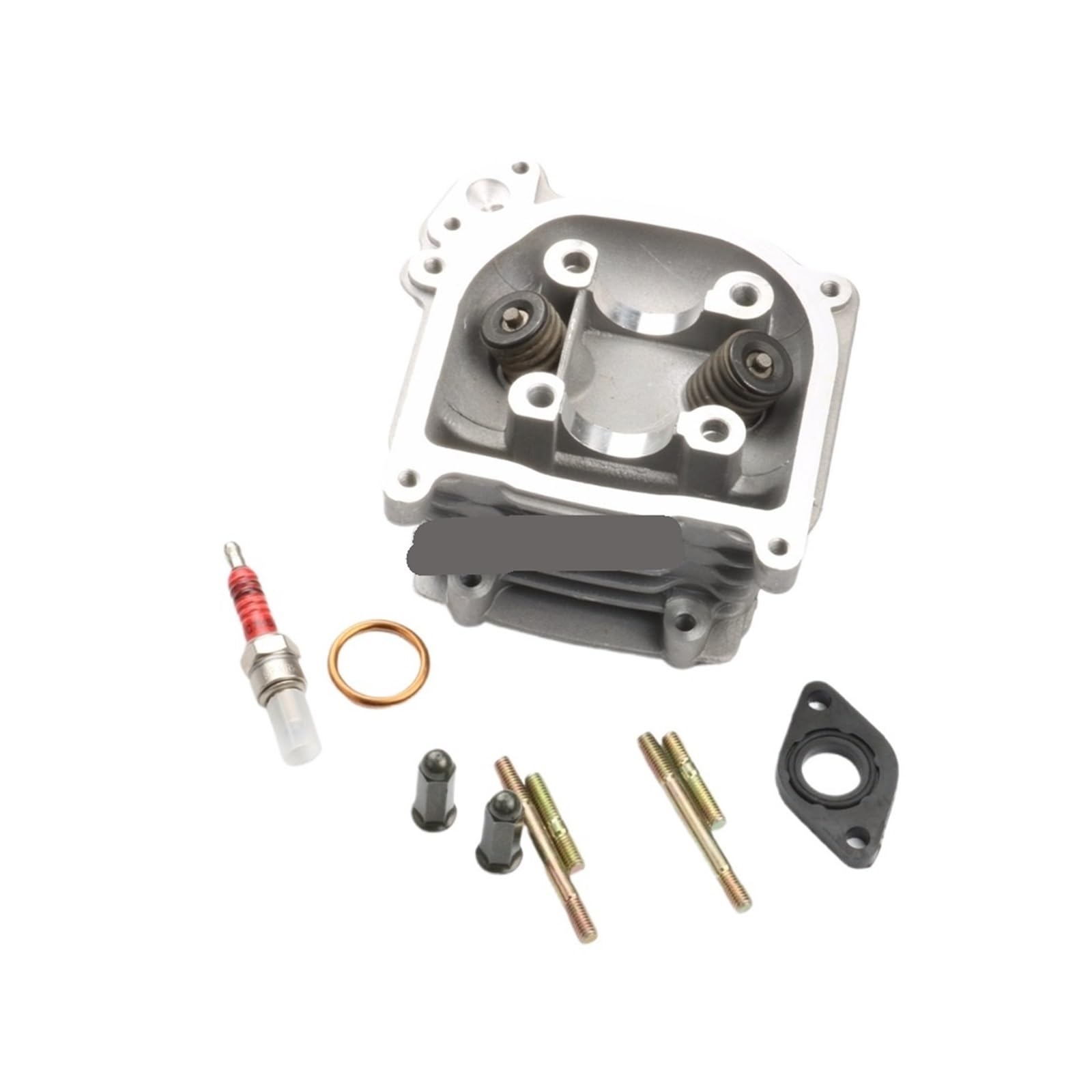 Kit de Culasse de Moto Universel 50cc RC50 Venus50 TVZ50 YY50QT-14 139QMB GY6 39 mm à 52 mm et Bougie d'allumage A7TC(50cc 39mm)
