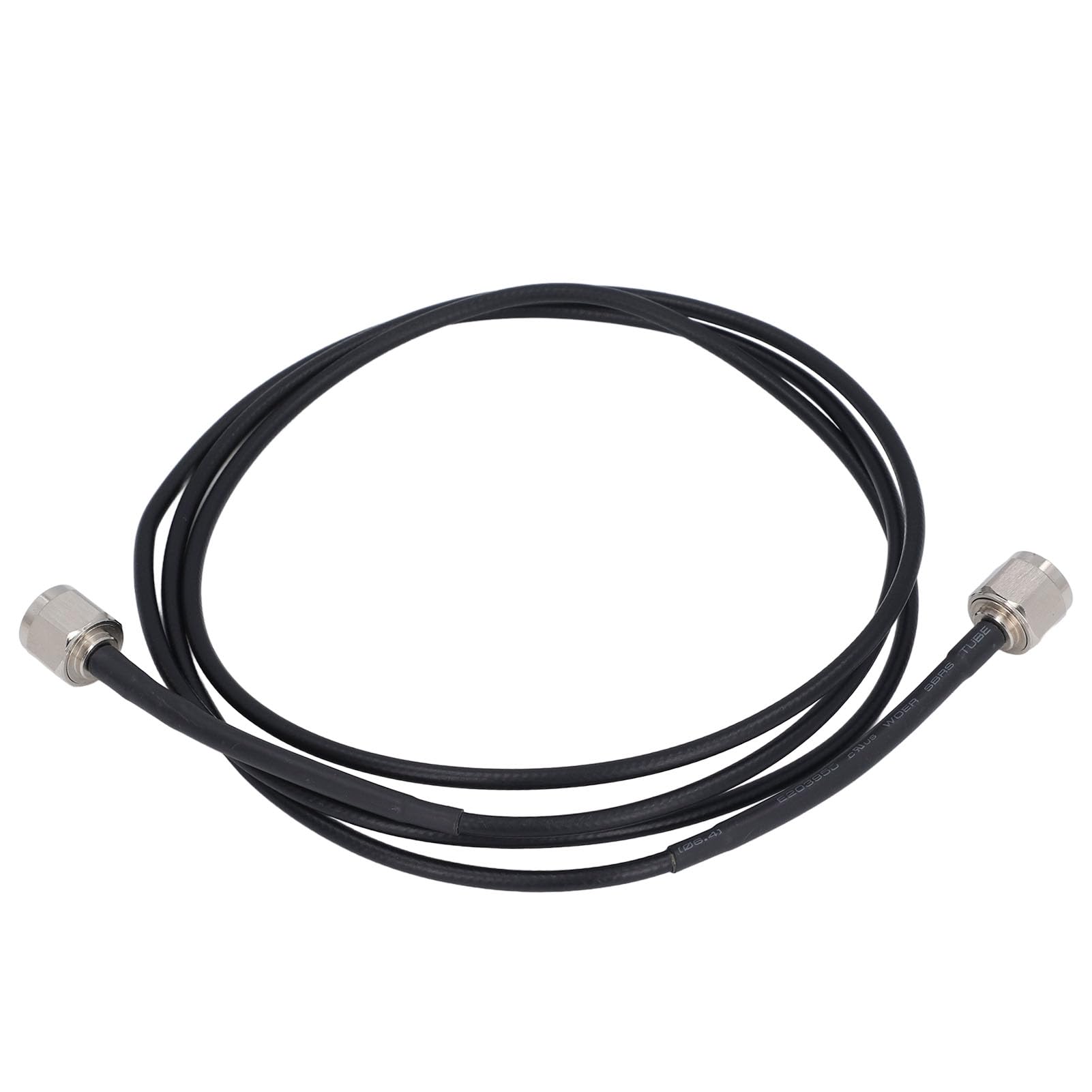 Câble d’extension coaxial N mâle vers N mâle, câble RF de type N pour connexion d’antenne, faible perte LMR200 2 m (6,56 pi) avec gaine en PVC étanche pour systèmes 50 Ohms
