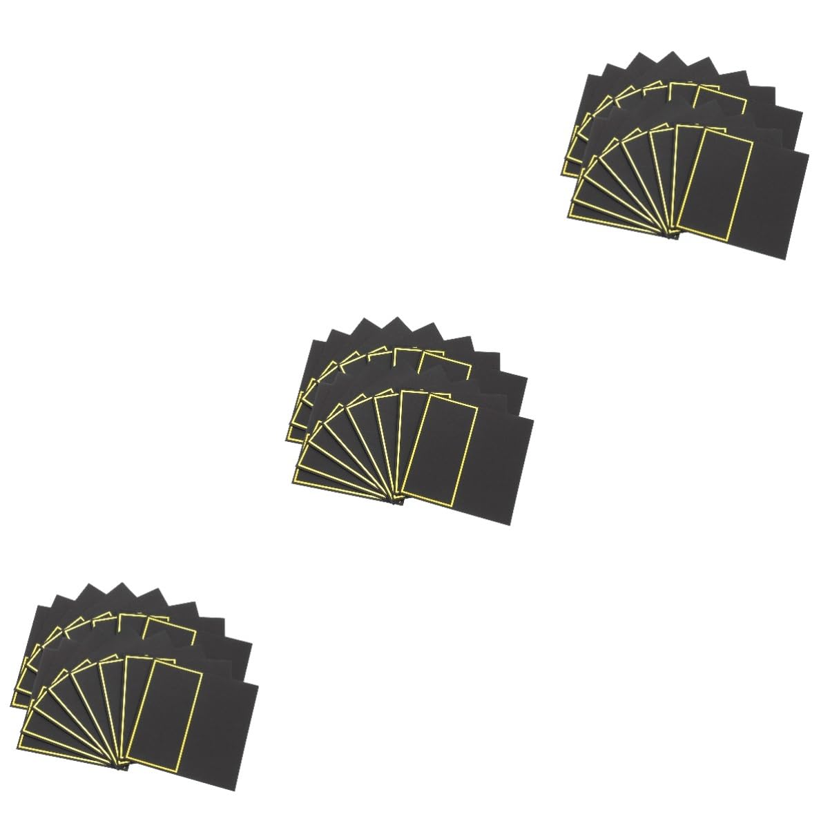 Operitacx 150stücke Blanko Platzkarten Mit Goldprägung Für Hochzeiten Und Bankette Elegante Tischkarten Für Namensschilder Und Tischdekoration Für Feiern Und Veranstaltungen