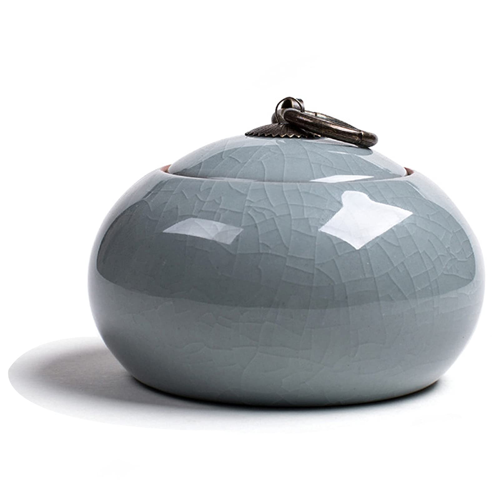 Uziqueif Ceramic Small Urns for Human Ashes, Mini Urns for Ashes for Adults Urns for Pets Dogs Cats Ashes Funeral Urns for Ashes Keepsake Haustierurnen b