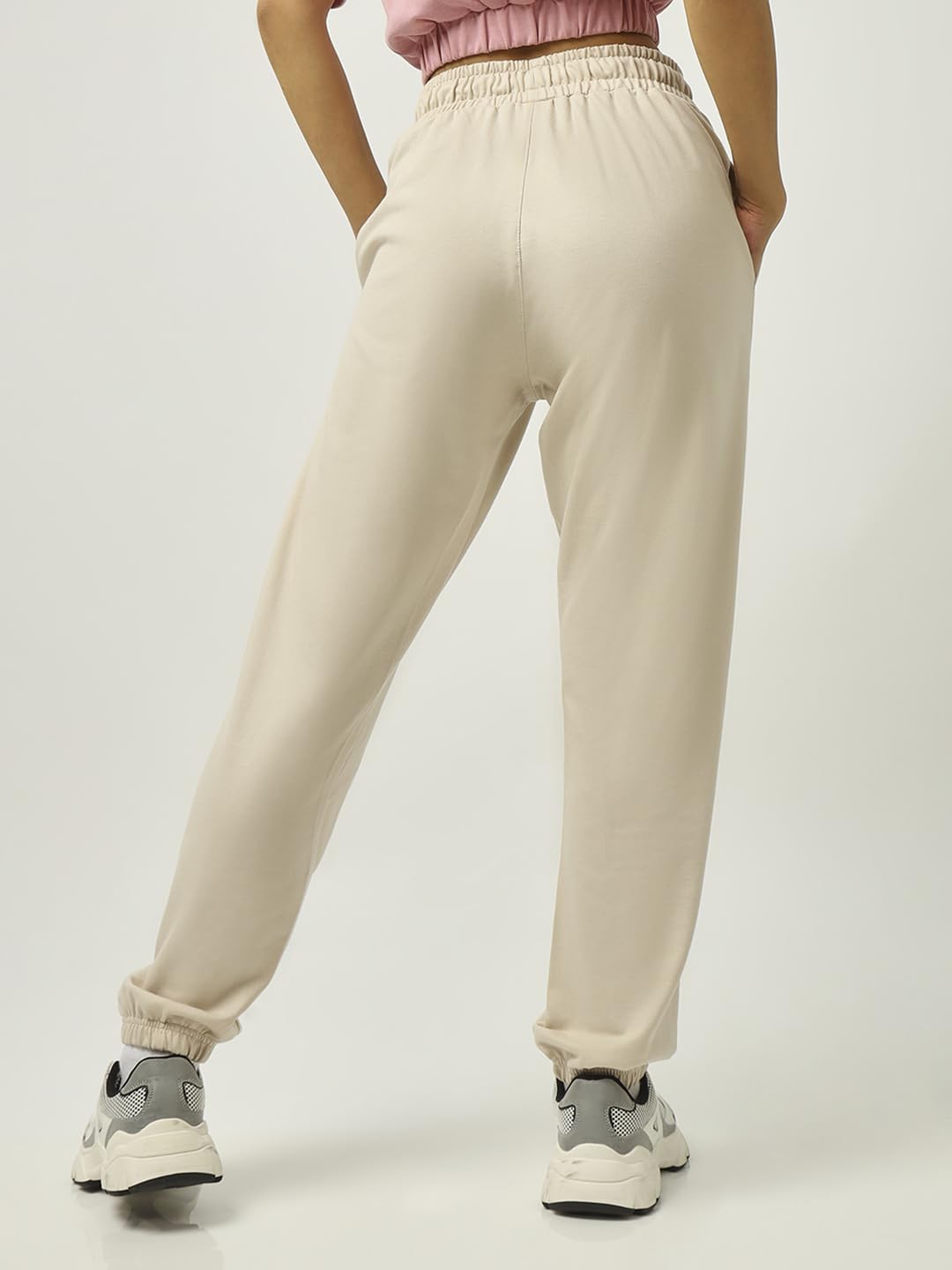 Bewakoof Bewakoof Air 1.0 damskie spodnie sportowe z bawełny, bardzo duże rozmiary, spodnie sportowe, damskie spód, wszechstronne zastosowanie, odzież sportowa, torby