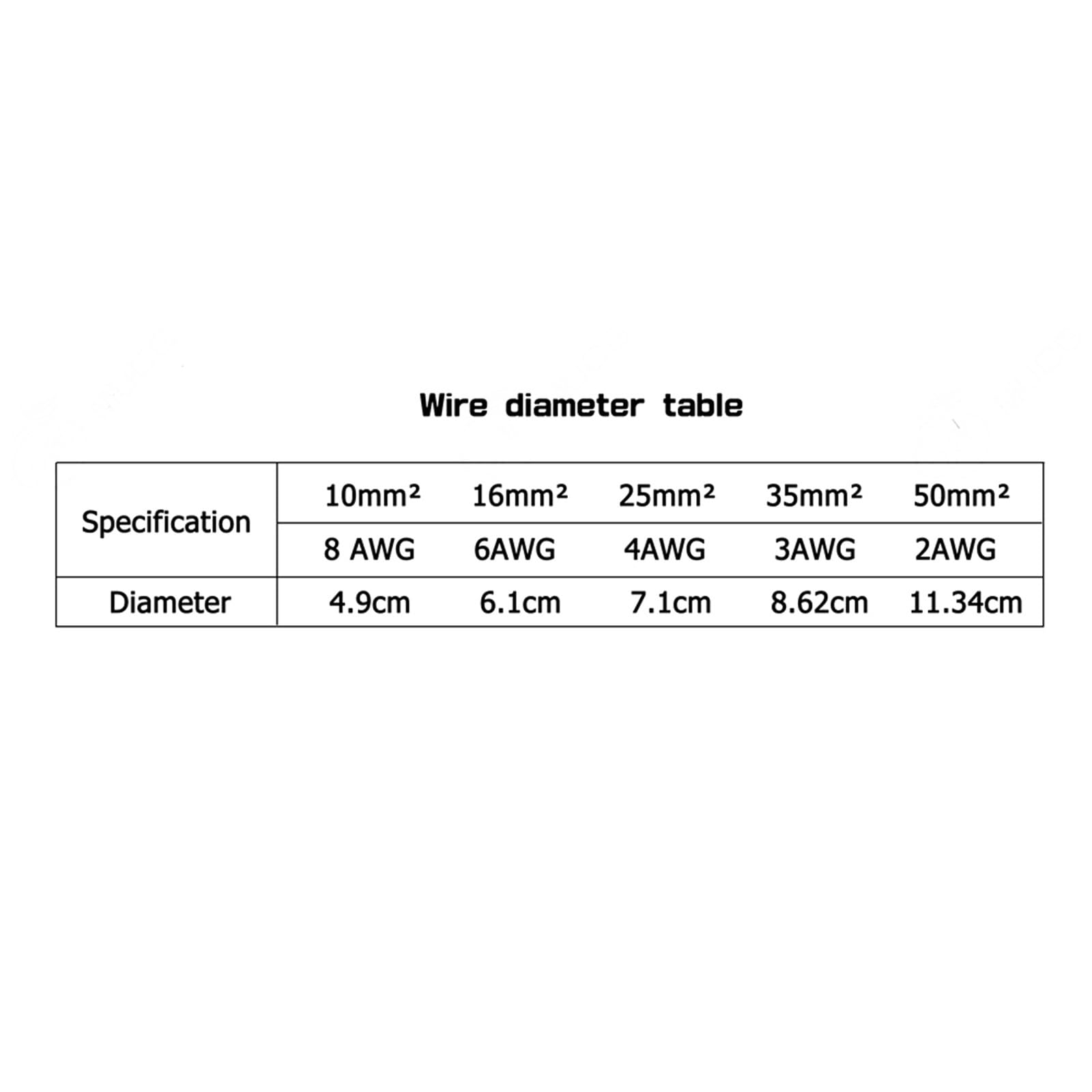 Alambre, alambre eléctrico, cable eléctrico unipolar for cercas fijas, cables de PVC, 3 AWG, 2 AWG, 4 AWG, 6 AWG, 8 AWG, alambre de cobre sólido, dispositivo de soldadura (tamaño: 1 metro, color: 8 AW