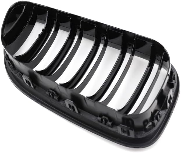 For BMW M6 Style Grille Grill 650i 640i F06 F12 F13 Gloss Black 2012-2018