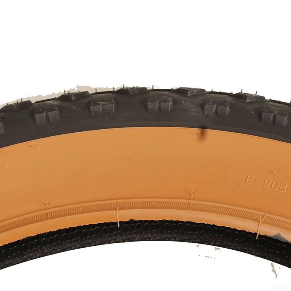 Neumáticos gruesos de bicicleta de 20 x 4.0 para bicicleta eléctrica, playa de nieve y bicicleta de montaña, neumático exterior de goma ancho de 4 pulgadas con agarre y estabilidad mejorados