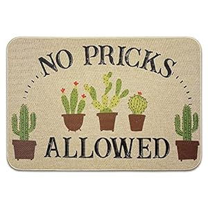 Fußmatten, rustikale Gummi-Rückseite, dekorative Matten für Eingang, Haustür, Boden, Fußmatten, Bauernhaus…