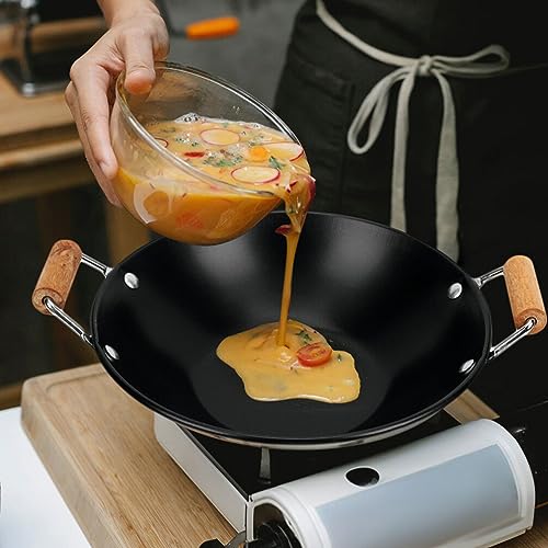 HEMOTON 2 Unidades Chapa De Aço Inoxidável Panela Frigideira Inox Fornecimento De Cozinha Frigideira