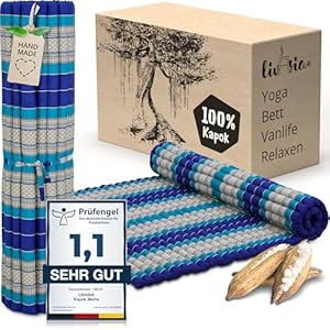 Livasia Rollmatte XXL Doppelbett 200x145x4,5cm