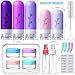 Aeomni 19 Pack travel Bottles for Toiletries, Silicone TSA Approved Travel Size Containers for toiletries Leak Proof Refillable Travel Accessories for Shampoo Conditioner Lotion