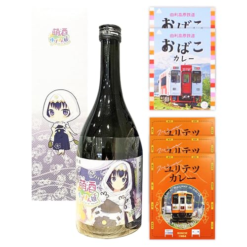 [萌酒]芋川さつき(純米酒 720ml)×1とカレー(200g)×5セット