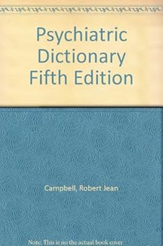 Paperback Psychiatric Dictionary Fifth Edition Book