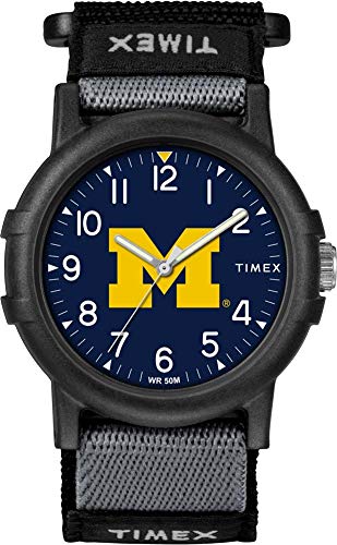 Image of Timex Unisex Collegiate Recruit 38mm Watch - Tennessee Volunteers with Black Fabric Strap