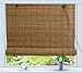Bamboo Roll Up Window Blind Sun Shade W24 x H72