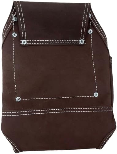 Miniatura 2 de 20-114 10 Pocket Rigger Bolsa de herramientas de cuero de gamuza resistente, marrón