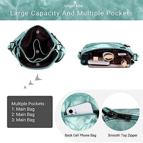 Image of Angel Kiss Small Shoulder Bag for Women Crossbody Purses and Handbags Multi Pockets Hobo Bags
