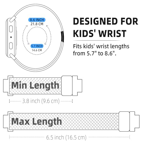 Correas trenzadas ajustables para reloj Gabb Kids, pack 3 miniatura 4