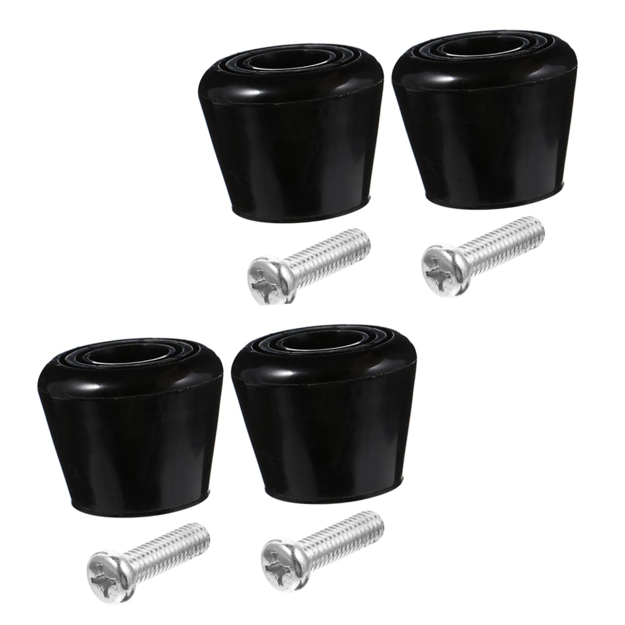 HANABASS Roller Skates Brake 1 Set Skate Brake Head Toe Stops Skating Pad Easy to Use