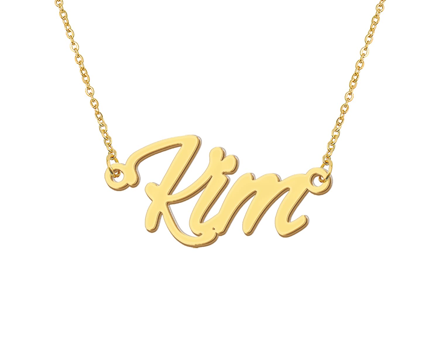 Personalized Name Necklace Custom Any Name Necklaces Jewelry for Womens New Mom Bridesmaid Gift
