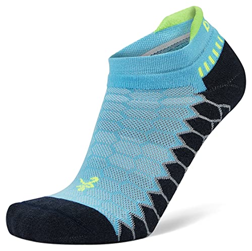Image of Balega Silver Compression Fit Performance No Show Athletic Running Socks for Men and Women (1 Pair)