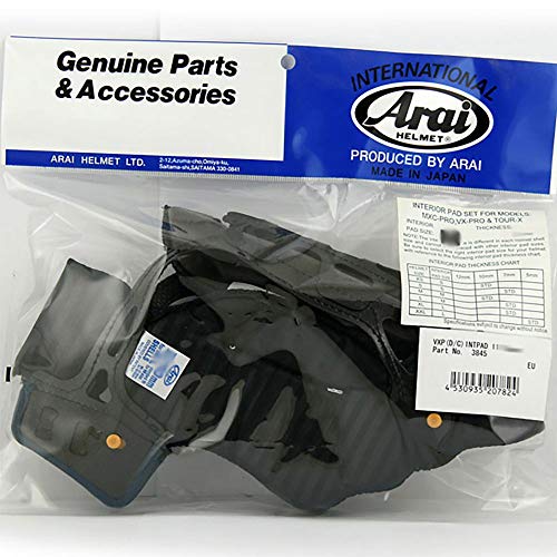Rembourrage intérieur ARAI ASTRO R VIPER GT 05 mm taille L pour casque moto