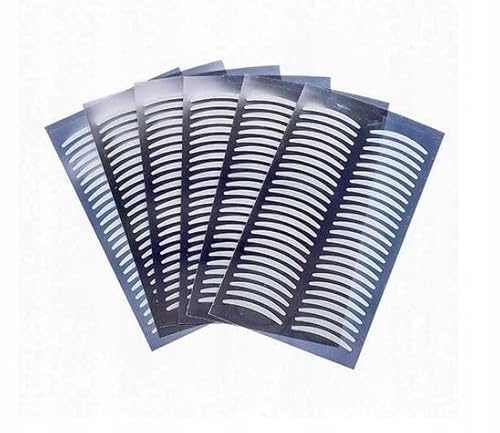 Deni Carte 240 Stück Schlupflider Stripes, Schlupflider Tapes, Augenlidstreifen, Lidmodellierstreifen, doppelseitige Augenlidlifting-Pflaster, Double-Sided Eyelid Tapes, unsichtbare, wasserfeste