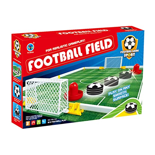 secruk Hover Soccer Ball Juguete de Hockey para niños Mini Juegos de Mesa de fútbol con Parachoques de Espuma Suave Juego Interactivo para Padres e Hijos Juguetes de fútbol para niños niñas y niños Cover