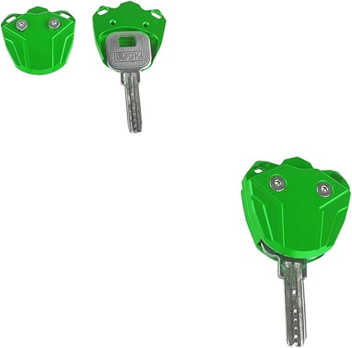 Miniatura 2 de RIKOL Key Shells - Carcasa para llave de motocicleta para Kawasaki Z400 Z800 Z650 Z1000 Z900 ER6N Z750 Z300 Z250 ZX10R (color  8, tamaño talla única)