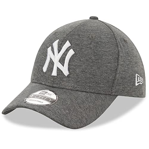 New Era York Yankees MLB Jersey Essentials Grey 9Forty Adjustable Cap - One-Size