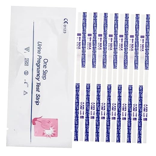 NOLITOY Tiras De Teste Para Mulheres Grávidas 50 Peças Detecção Precoce De Gravidez Suprimentos Para Teste De Gravidez Tira De Teste De Para Gravidez Tiras De Alta
