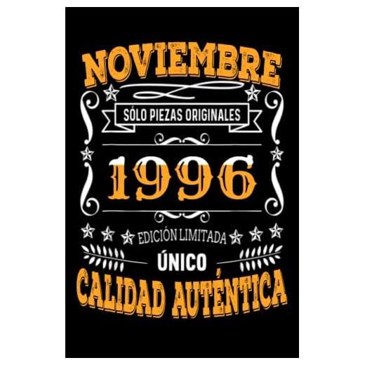CUADERNO, NOVIEMBRE 1996, 26 Años Siendo Genial: Regalo de 26 cumpleaños para mujeres y hombres, ideas de 26 cumpleaños Regalo un cumpleaños divertido Regalo , regalo de 26 cumpleaños para él/ella.