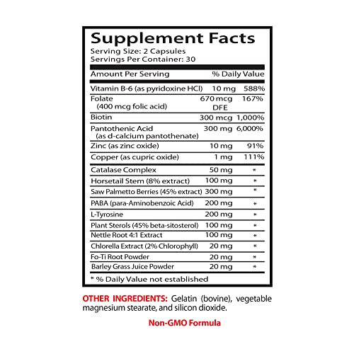 Sport Supplements L-Tyrosine Anti-Gray Hair Support