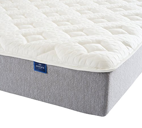 Serenia Sleep 12" Quilted Sculpted Gel Memory Foam Mattress, King #TOP4