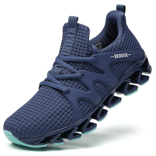 Image of SKDOIUL Running Shoes for Men Mesh Breathable Trail Runners Fashion Sneakers