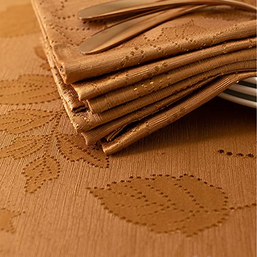 Benson Mills Harvest Legacy Damask Fabric Cloth Napkins For Fall, Harvest, And Thanksgiving Tablecloths  thumb #2