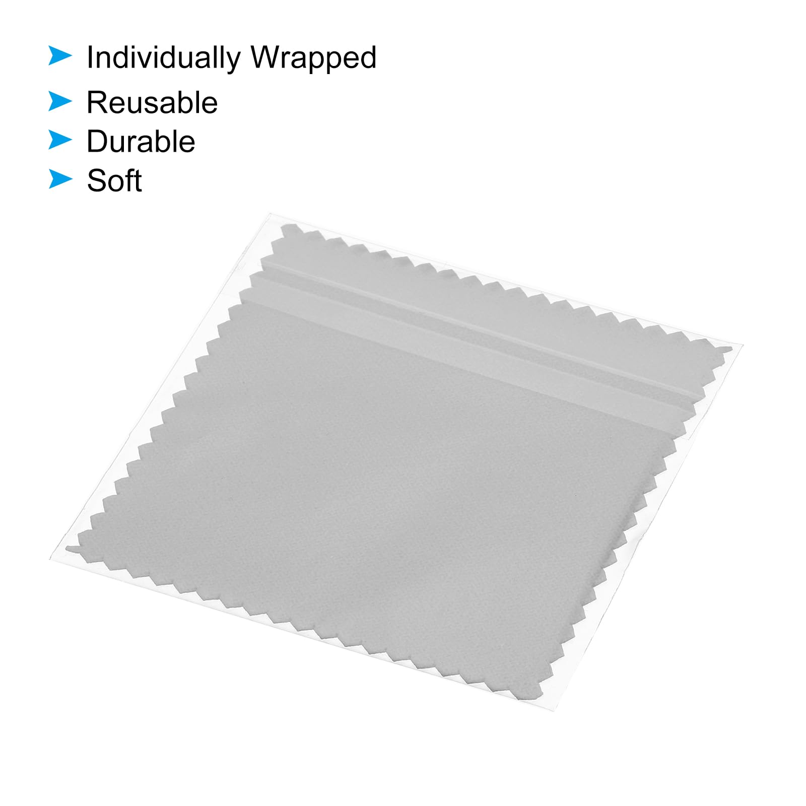 PATIKIL 3.15x3.15" Jewelry Cleaning Cloth - Image 4