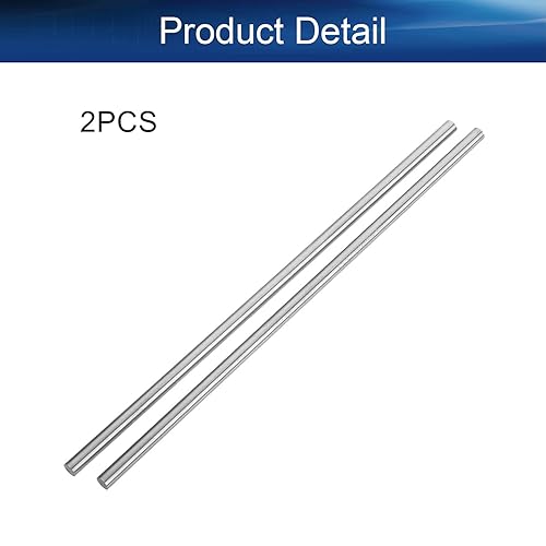 Miniatura 4 de Auniwaig Barra de acero redonda, barra de torno HSS de 0.217 in, herramienta de 7.874 in de largo, para engranajes de eje, taladradora, máquina de
