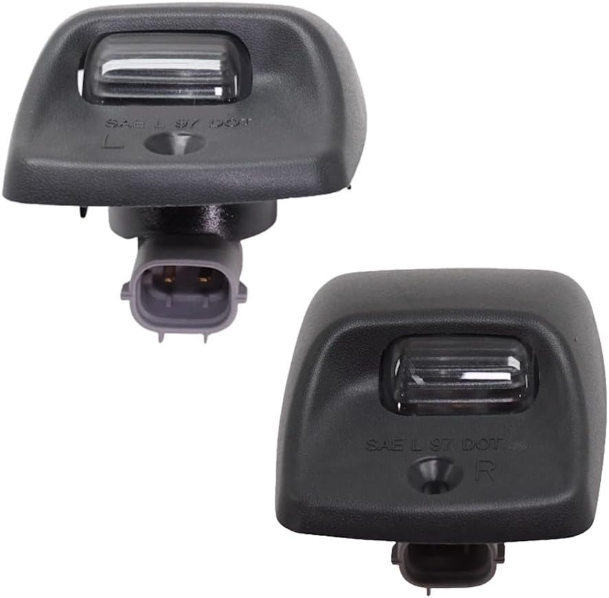 For Toyota Tacoma 2005 2006 2007 License Plate Light Passenger Side | Rear | CAPA | Replacement For TO2870107C | 812700C010