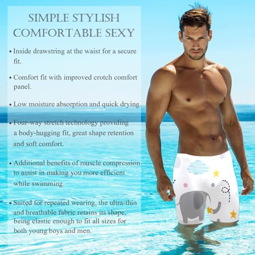 Pantalones cortos de natación para hombre que buscan confort y estilo playero 3