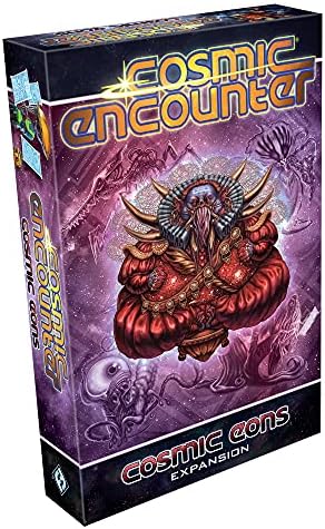 Cosmic Eons Board Game EXPANSION | Strategy Game | Sci-Fi Exploration Game for Adults and Teens | Ages 14+ | 3-5 Players | Average Playtime 1-2 Hours | Made by Fantasy Flight Games