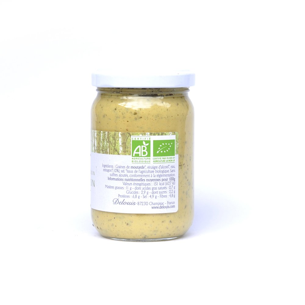 Delouis - Moutarde Forte Estragon 200G